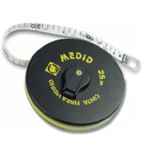 FIBREGLASS MEASURING TAPE 20M ABS