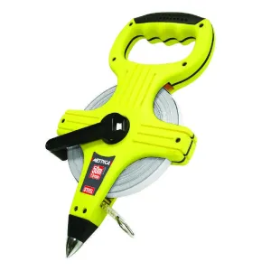 STEEL TAPE MEASURING REEL 50M 13MM + CASE