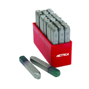 LETTER STAMP SET MM. 8
