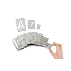 LETTER STENCIL SET MM.70