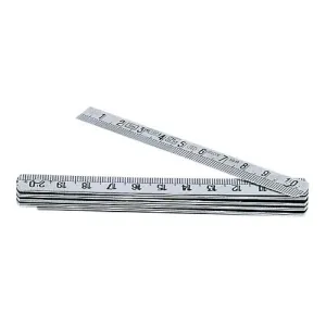 STAINLESS STEEL FOLDING RULE 10 SECTIONS
