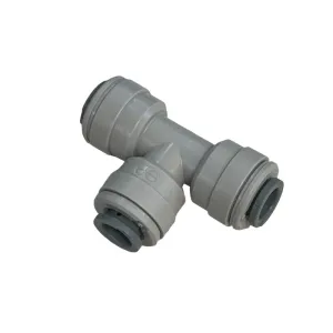 PLASTIC TERMINAL TEE FITTING PIPE 1/4