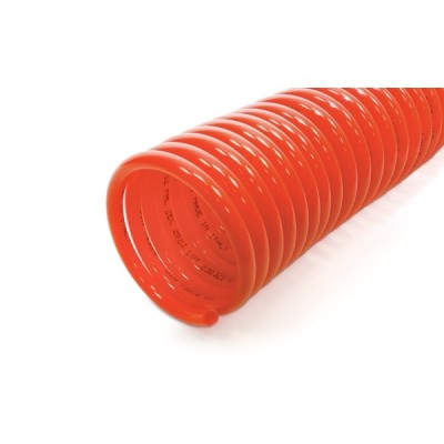 TUBAZIONE SPIRALE 15 MT. COLORE ARANCIO