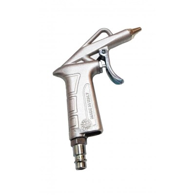 PISTOLA SOFFIAGGIO ALLUMINIO CANNA CORTA