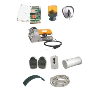 ROLLER SHUTTER MOTOR KG.170 + CONTROL UNIT + 2 REMOTE CONTROLS + ACCESSORIES