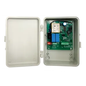 CONTROL UNIT FOR ROLLER SHUTTER MOTOR + 2 TRANSMITTERS