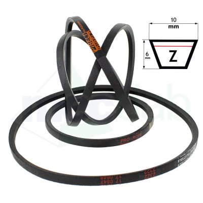 CINGHIA TRAPEZOIDALE SEZIONE "Z"