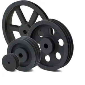 CAST IRON MONOBLOCK PULLEY SECTION B 1 GROOVE