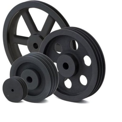 PULEGGIA IN GHISA MONOBLOCCO SEZIONE B 6 GOLE