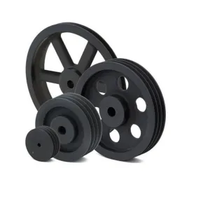 CAST IRON MONOBLOCK PULLEY SECTION B 5 GROOVES