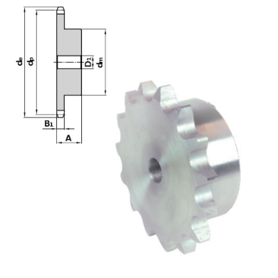 PIGNONE 1.3/4" SEMPLICE