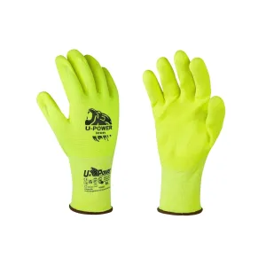U-POWER ICON GLOVE SIZE 9 FLUO YELLOW