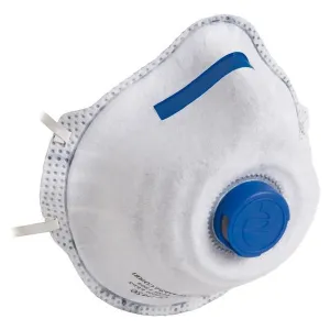 CUP-SHAPED FFP2 MASK WITH VALVE MANDIL FFP2/V