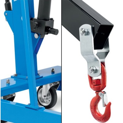 GRU IDRAULICA A CARRELLO KG500