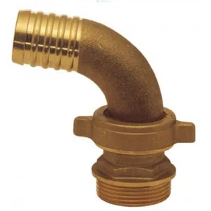 BRASS FITTING 3-PIECE CURVED 3/4-2 INCHES