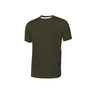 U-POWER ROAD T-SHIRT DARK GREEN SIZE XXL