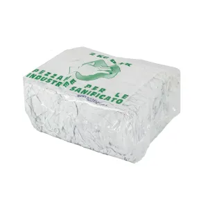 WHITE RAGS BRICK PACK KG 10