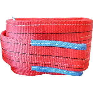 RED POLYESTER LIFTING SLING 150mm 5T MT.4-8