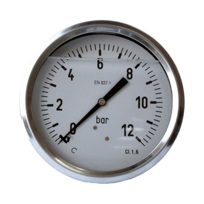 MANOMETRO D.100 1/2 POST. 0-315 bar