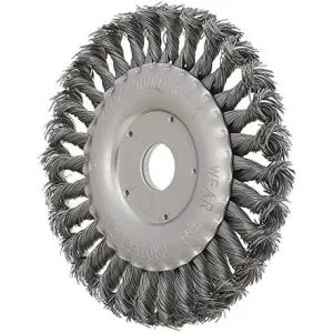 RADIAL TWISTED KNOT WIRE BRUSH D.120-150
