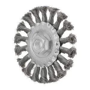 CIRCULAR TWISTED KNOT WIRE BRUSH D.115-178mm