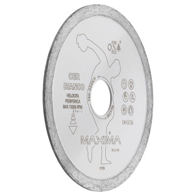 DISCO DIAMANTATO PER CERAMICA BIANCO MAXIMA D.180
