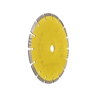 DISCO DIAMANTATO D.300-450 LASER UNIVERSALE GIALLO FORO 25,4