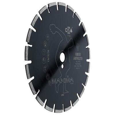 DISCO DIAMANTATO D.230-450 MAXIMA NERO ASFALTO FORO 25,4