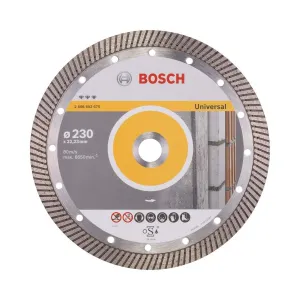 BOSCH DIA.230 TURBO DIAMOND DISC