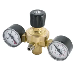 REGULATOR FOR DISPOSABLE CO2 CYLINDERS 10X1 2 GAUGES