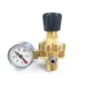 CO2 PRESSURE REGULATOR FOR REFILLABLE CYLINDERS