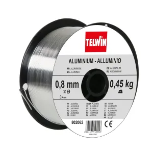 ALUMINIUM WIRE ON SPOOL MM.0,8 kg 0,5