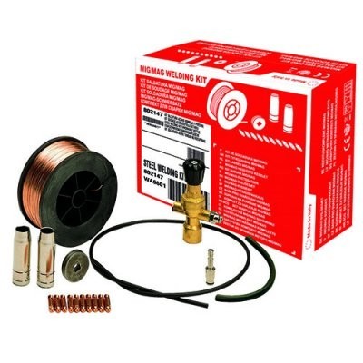 KIT SALDATURA ACCIAIO BOMBOLA A PERDERE TELWIN 802147
