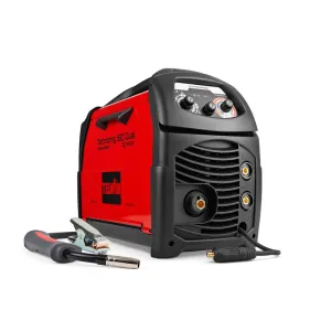 TECHNOMIG 180 DUAL SYNERGIC FLUX-CORED WIRE WELDER 220V