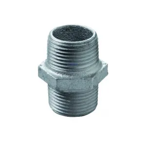 GALVANISED BSP THREADED NIPPLES — 16 SIZES, FROM 1/2" TO 2"