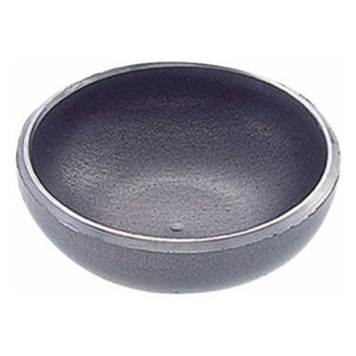 FONDELLO BOMBATO A SALDARE ACCIAIO NERO — 9 MISURE, DA 1/2" A 3"