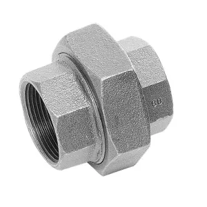 GALVANISED BSP THREADED UNION — 10 SIZES, FROM 1/2" TO 2"