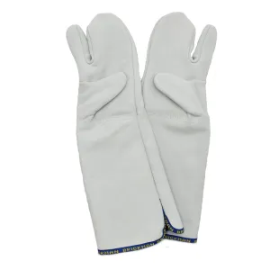 SPLIT LEATHER MITTEN GLOVES
