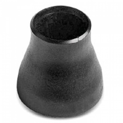 RIDUZIONE CONCENTRICA A SALDARE ACCIAIO NERO — 8 MISURE, DA 2" A 4"