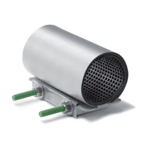 GALVANISED STEEL REPAIR CLAMP — 28 SIZES, EPDM GASKET