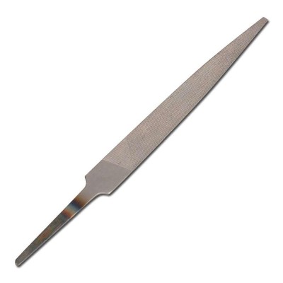 LIMA PIATTA A PUNTA STELLA BIANCA — 4" TAGLIO 1/2 DOLCE