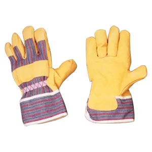 LEATHER - CANVAS GLOVES