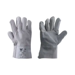 REINFORCED SPLIT LEATHER GLOVES 4 TH SIZE 10