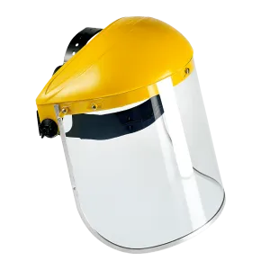 POLYCARBONATE VISOR WITH FLIP-UP HEADGEAR 220X280-