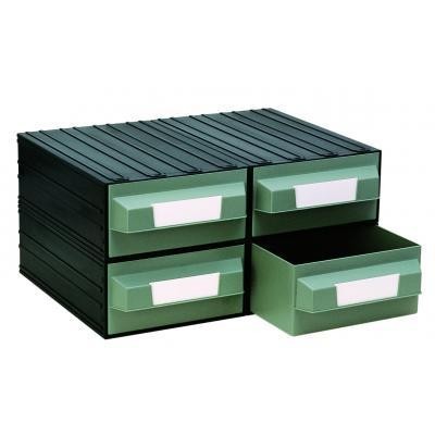 CASSETTIERA PUMA 208 VERDE 4 CASSETTI 234X468X370