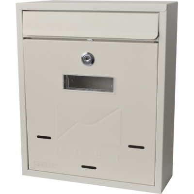 CASSETTA PORTALETTERE BIANCA 400X270X100