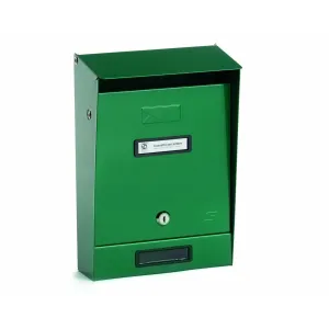 GREEN LETTERBOX 400X250X100