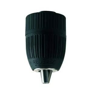 PORTA CORDLESS SELF-TIGHTENING CHUCK — 1-10MM, 1/2"/3/8" MOUNTS, 5 VARIANTS