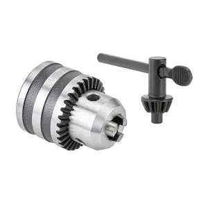 PORTA LIGHT-DUTY GEARED CHUCK — 0-8/1-10MM, 1/2"/3/8" MOUNTS, 8 VARIANTS