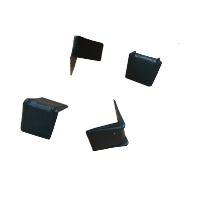 ANGOLARI PER REGGETTA — PLASTICA (1000 PZ) E ECOCARTON 55X55X3MM